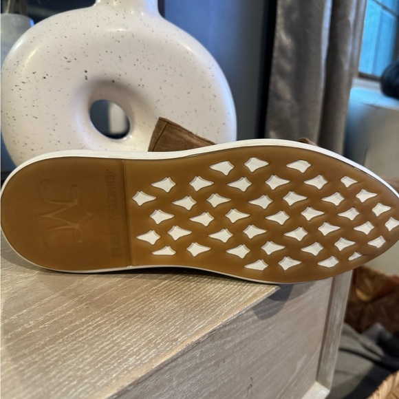 Johnston & Murphy Brown Suede Slip-On Loafers - Picture 5 of 7